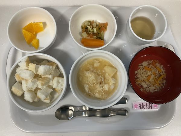 【離乳食後期】•かれいのトマト煮