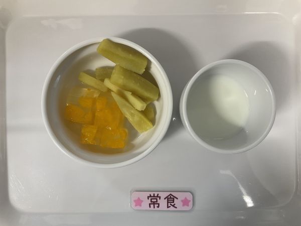 〈常食〉つぶつぶオレンジゼリーさつま芋スティック