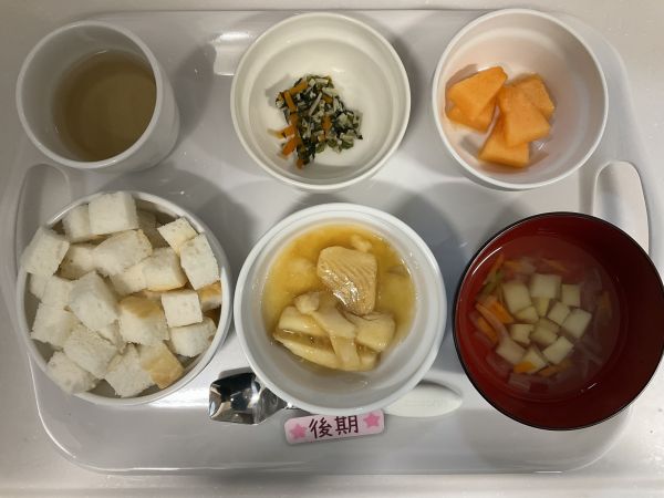 【離乳食後期】・かれいおろし煮