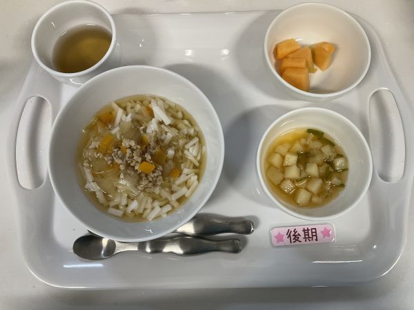 【離乳食後期】・けんちんうどん