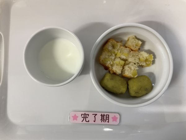 〈完了〉牛乳さつま芋のパウンドケーキスイートポテト