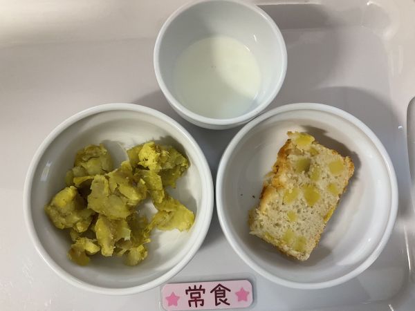 〈常食〉牛乳さつま芋のパウンドケーキスイートポテト