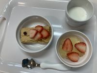 鯉のぼりゼリーと蒸しパン《常食、完了、後期》