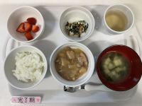 【離乳食完了期】・鶏肉の治部煮