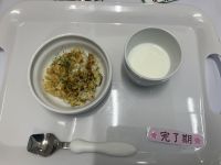 豆腐とキャベツのお好み焼きです《完了》
