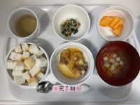 【離乳食完了期】・かじきのおろしソース