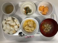【離乳食後期】・かれいおろし煮