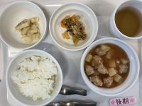 豚肉団子のケチャップ煮です《後期》