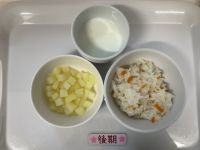 〈後期〉牛乳人参ご飯じゃが芋煮