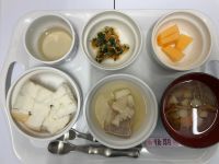 【離乳食後期】・かれいのおろし煮