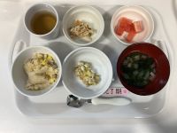 【離乳食完了期】・豆腐の肉みそ煮