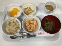 【離乳食後期】・鮭の煮付け