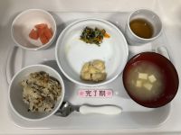 【離乳食完了期】・かれいの煮付け