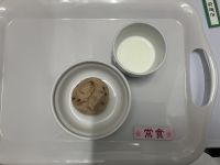 小豆蒸しパンです《常食》