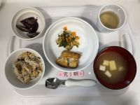 【常食完了期】・かじきの竜田焼き